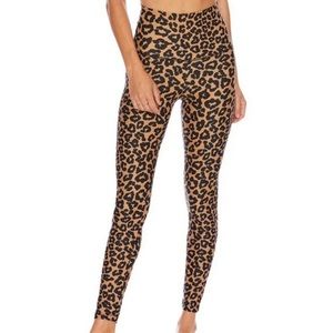 Beach Riot Leopard Leggings Size Small